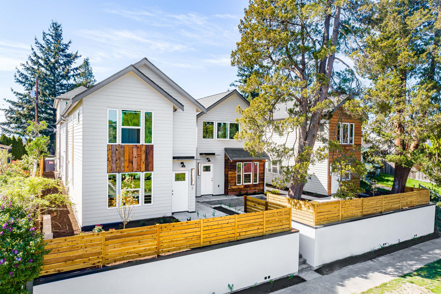 Eight cottages built on a single West Seattle lot